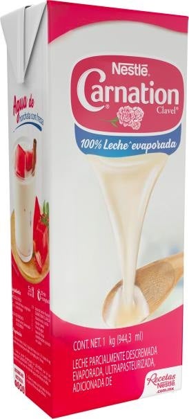 CARNATION® CLAVEL®, Leche Evaporada 12x1L