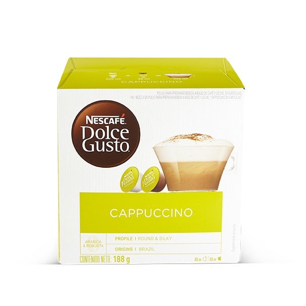NESCAFÉ® DOLCE GUSTO® Cappuccino 6x10 cápsulas | Nestlé Professional