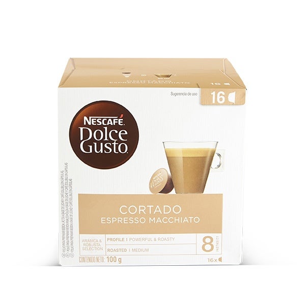 Nescafé Dolce Gusto Espresso Macchiato 16 Cápsulas