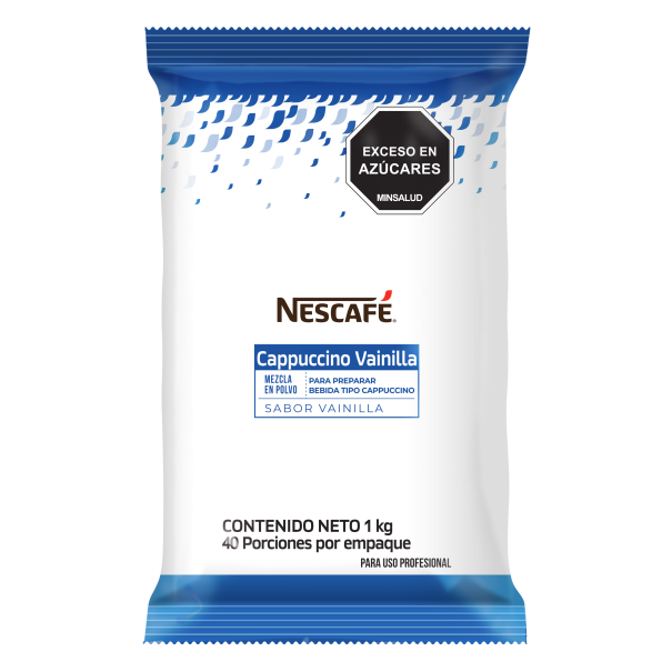 Bolsa de NESCAFÉ® Cappuccino Vainilla de 1kg