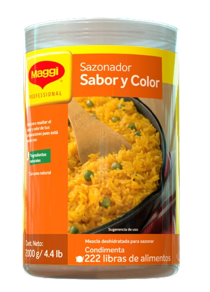 Tarro Sazonador Sabor y Color MAGGI® x 2.5kg