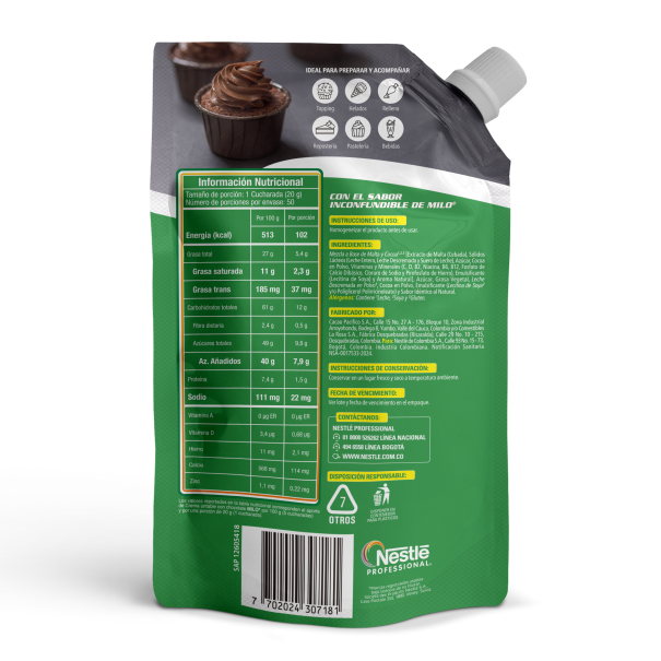 MILO® Crema Esparcible 1kg