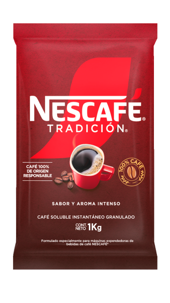 Café NESCAFÉ® Tradición. Bolsa 1kg