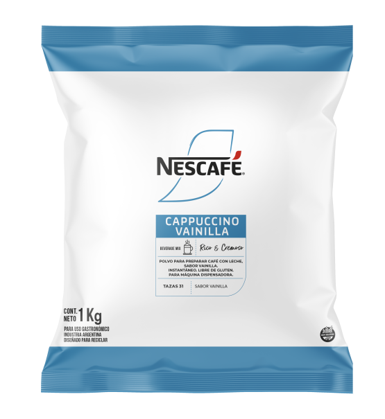 Frente packaging Vainilla Nescafé