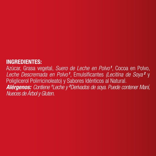 Cobertura NESTLÉ con sabor a Chocolate con leche x 5000g