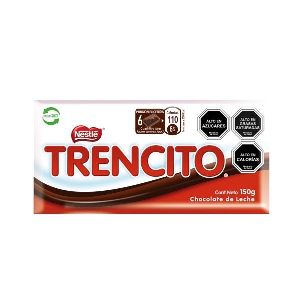 Chocolate TRENCITO® Barra por mayor de NESTLÉ® 150 g