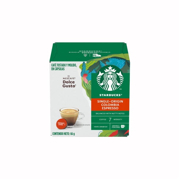 Starbucks NESCAFÉ® Dolce Gusto® Espresso Colombia 12 Cápsulas