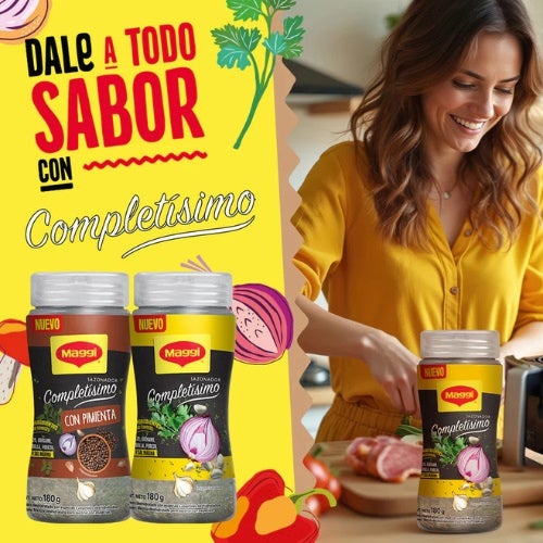 Variedades del sazonador maggi completisimo