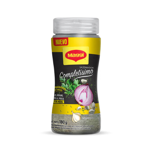Vista frontal tarro de Sazonador Naturísimo MAGGI® Completismo