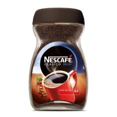 NESCAFÉ® Clásico Descafeinado Café Instantáneo Frasco 12x120g 