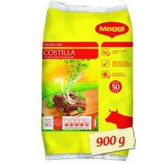 Bolsa de caldo con costilla deshidratado desmenuzado Maggi de 900 g