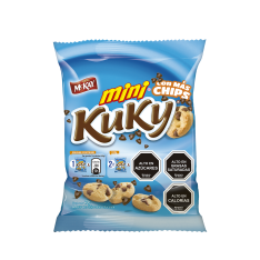 Paquete de mini galletas con chips sabor chocolate McKay️ Kuky de 40 g
