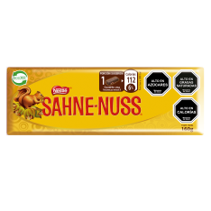 Chocolate con almendras Nestlé Sahne-Nuss en barra de 160 g