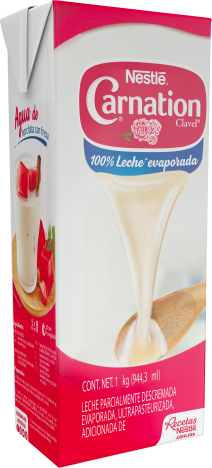 CARNATION® CLAVEL®, Leche Evaporada 12x1L