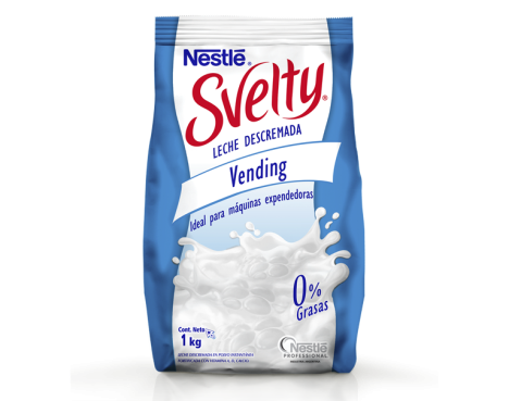 Pack Leche Nestlé Svelty 1kg frente