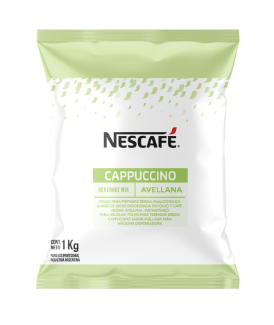 Pack NESCAFÉ CAPPUCCINO AVELLANA 1kg frente