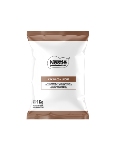 Pack Nestlé Cacao con Leche 1 kg Frente