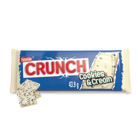 CRUNCH® Barra de Chocolate Cookies & Cream 10(36x43.9g)
