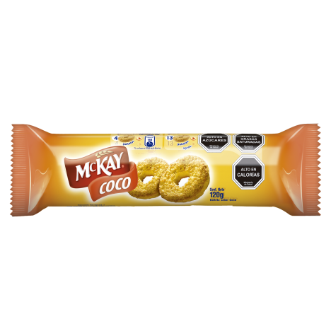 Paquete de Galleta Mckay Coco de 120 g