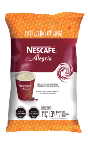 Cappuccino Original Nescafé Alegría en bolsa de 1 kg