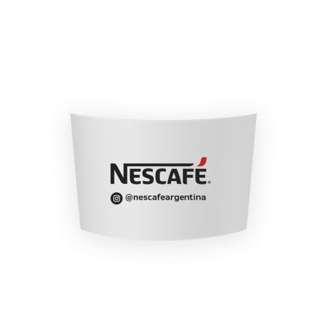 Collarin para vaso de café Nescafé