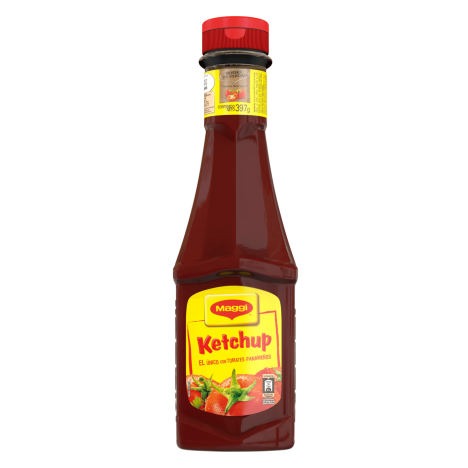 Salsa de Tomate Ketchup Picante MAGGI en Botella de 397g
