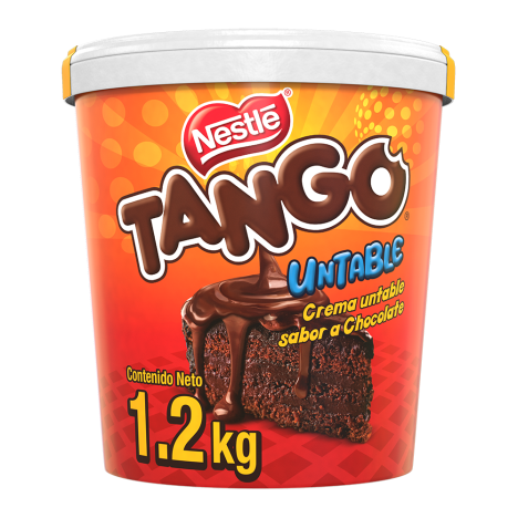 Crema untable de chocolate sabor a Tango