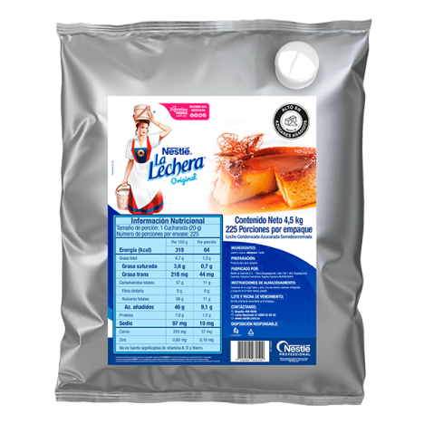 LA LECHERA® Leche Condensada 4x4.5kg 