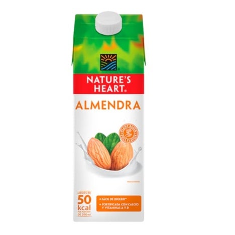 Leche de almendras NATURE'S HEART® caja 946 ml