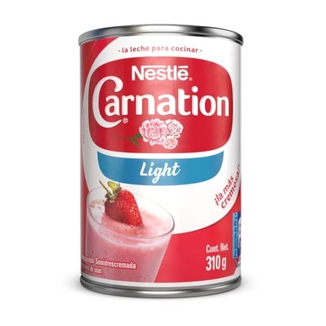 Lata de Leche Evaporada Light Carnation de 310gr