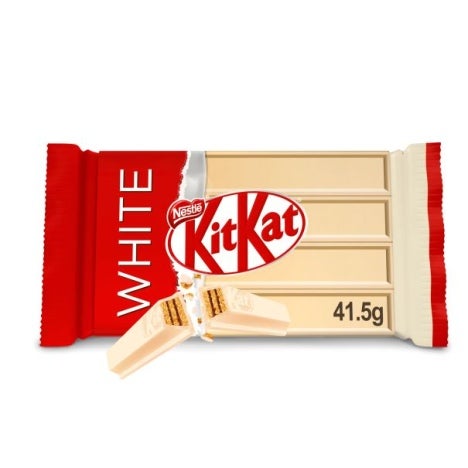 Barra de chocolate blanco KITKAT® white finger 41.5g