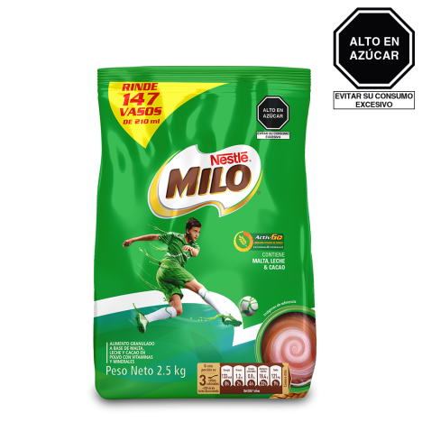 Milo Activ-Go en bolsa de 2500 g