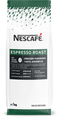Nescafé Espresso Roast Origen Panamá en bolsa de 1kg