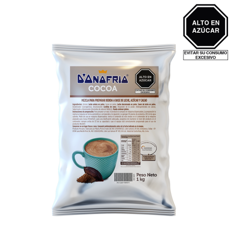 D'Onofrio Cocoa 100 % Cacao en Bolsa Doy Pack de 1 kg