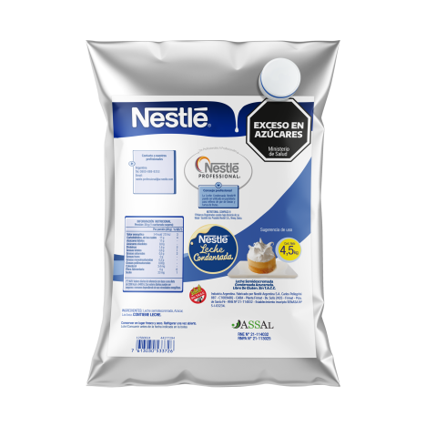 Bolsa Nestlé Leche Condensada 4,5kg