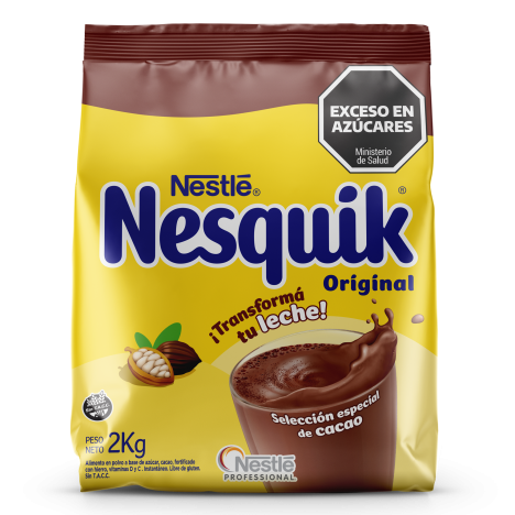 Frente del Pack Nesquik 2kg