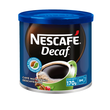 Tarro 170g de NESCAFÉ® Decaf® Café descafeinado