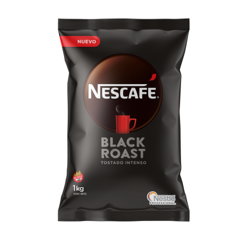 Frente del pack Nescafé Dark Roast de 1kg 