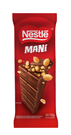 Pack 150 gramos de Chocolate Nestlé con Maní