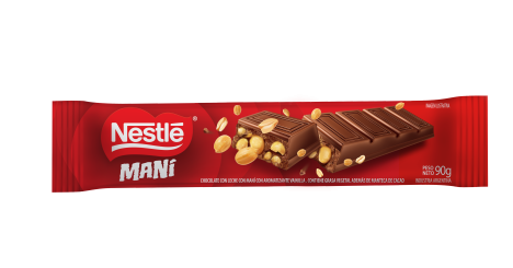Pack 90 gramos de Chocolate Nestlé con Maní