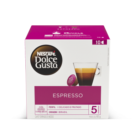 NESCAFÉ® DOLCE GUSTO®  Espresso 6x10 cápsulas
