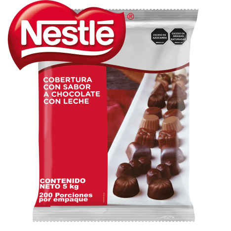 Bolsa de 5 kg de Cobertura de chocolate con leche NESTLÉ® para venta al por mayor