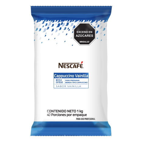 Bolsa de NESCAFÉ® Cappuccino Vainilla de 1kg