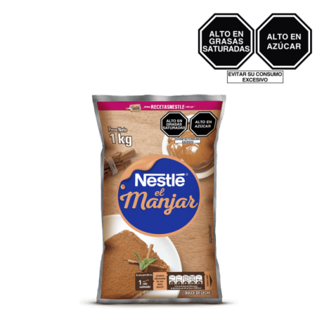 Empaque de El Manjar NESTLE® 1 kilo por mayor