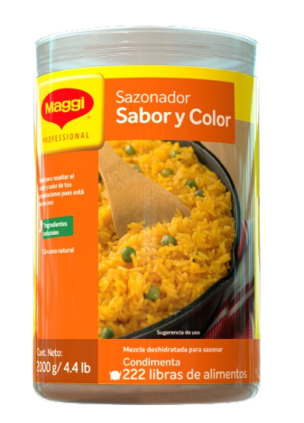 Tarro Sazonador Sabor y Color MAGGI® x 2.5kg