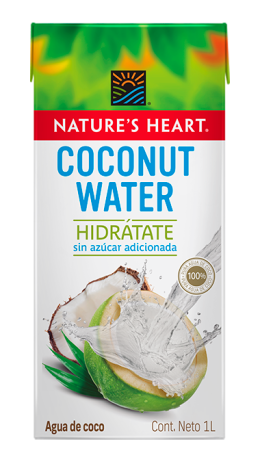 Caja NATURE’S HEART® Agua de Coco x 1000 ml