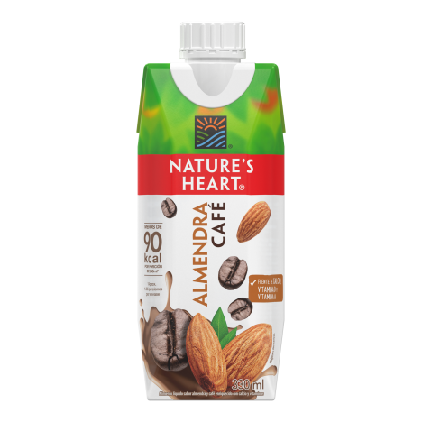 Caja NATURE’S HEART® Almendra Café x 330 ml