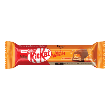 Barra de KIT KAT® Mini Moments Caramel x 34,6g