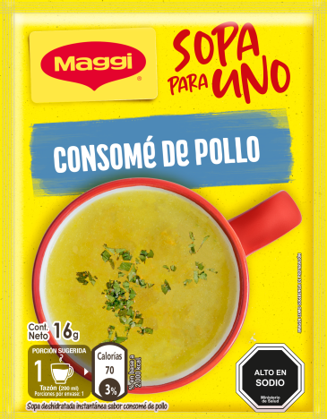 Consome de pollo