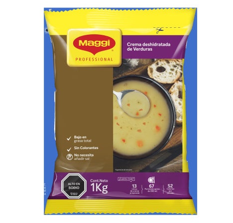 Bolsa de 1 kg de Crema de Verduras deshidratada MAGGI® 